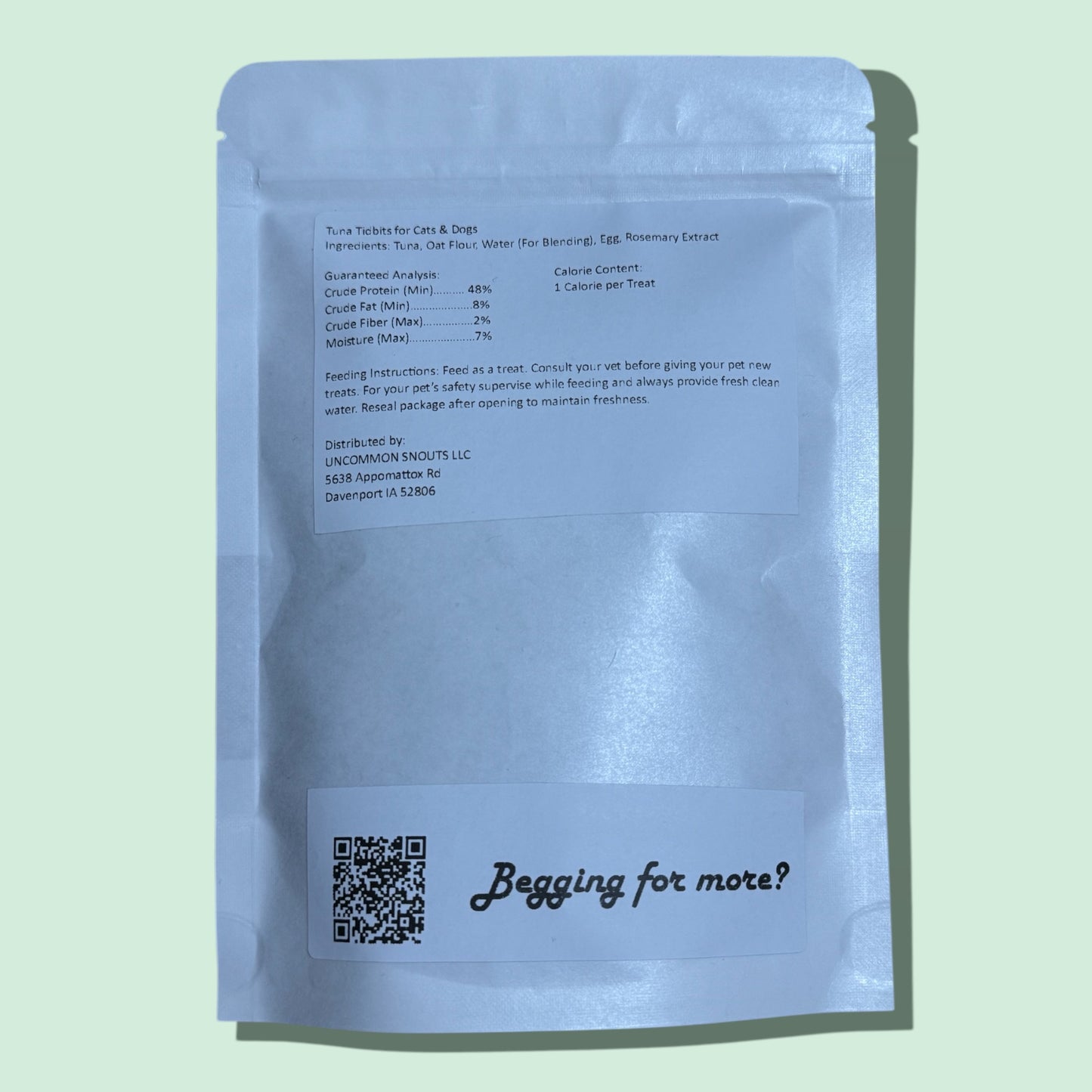 Tuna Tidbits for Cats & Dogs - Tuxedo